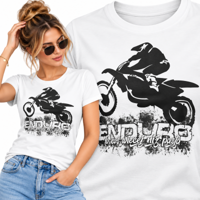 KOSZULKA DAMSKA  ŚMIESZNA   ENDURO